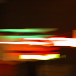 Moving light in the shadow